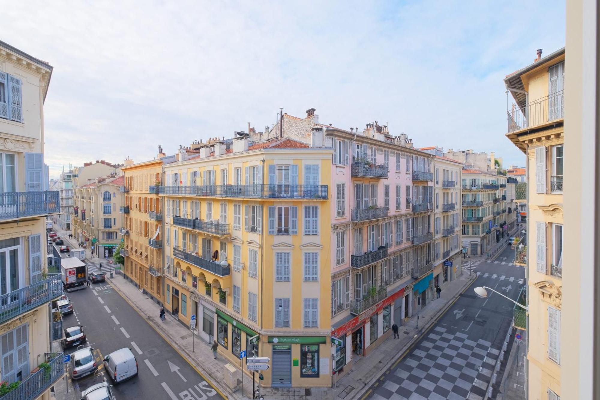L'Echappee De Nice Riviera I Centre-Ville I Climatise I Proche Gare Et Plage I Ideal Couple Et Famille Exterior foto